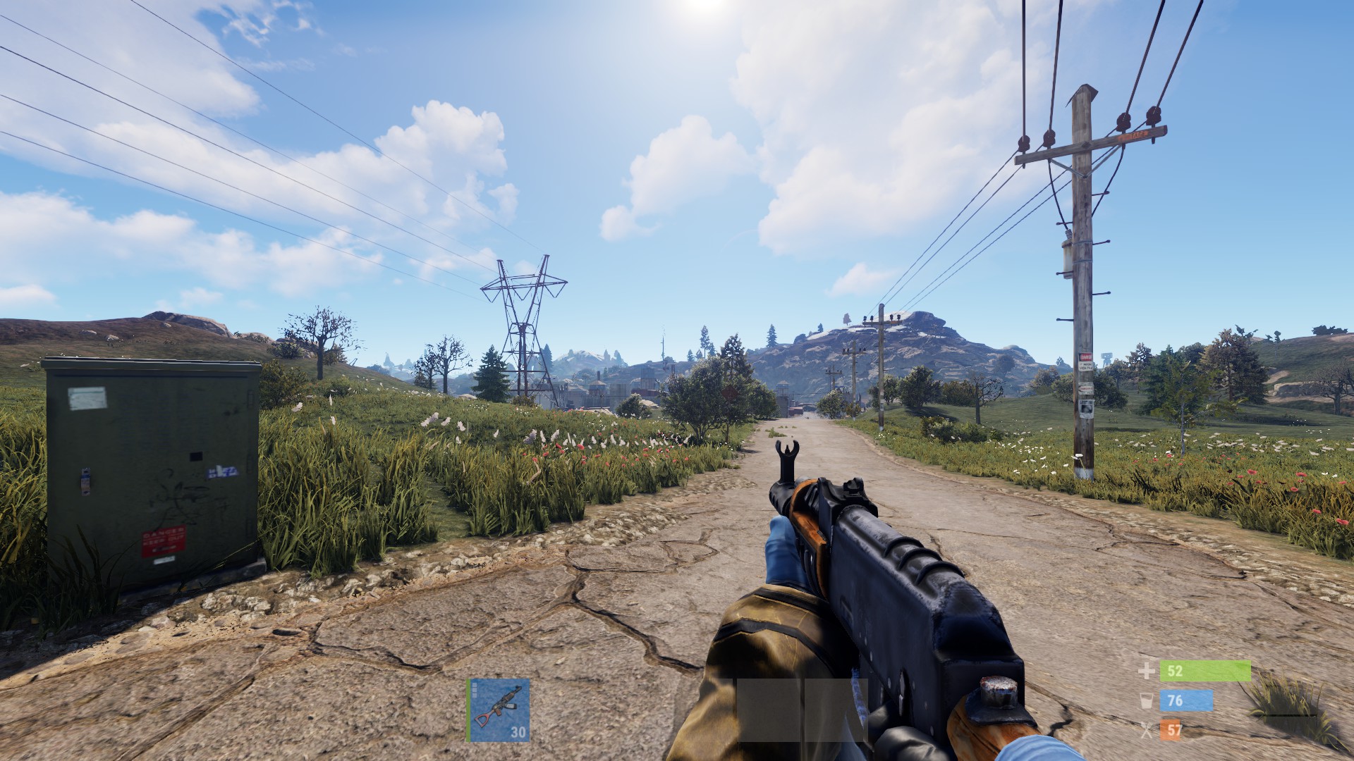 Crosshair preview over a generic game background